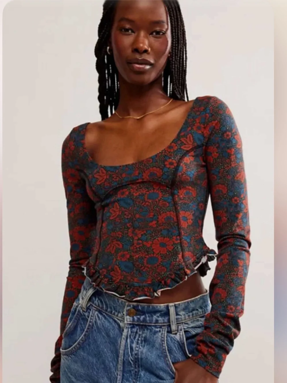 Free people Melanie top